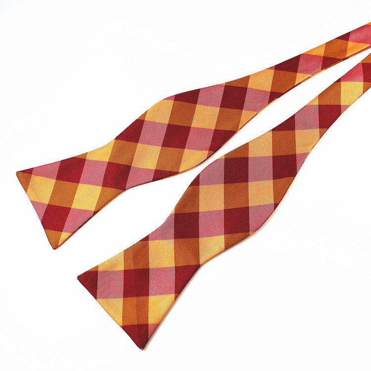 Red and Orange Bow Tie