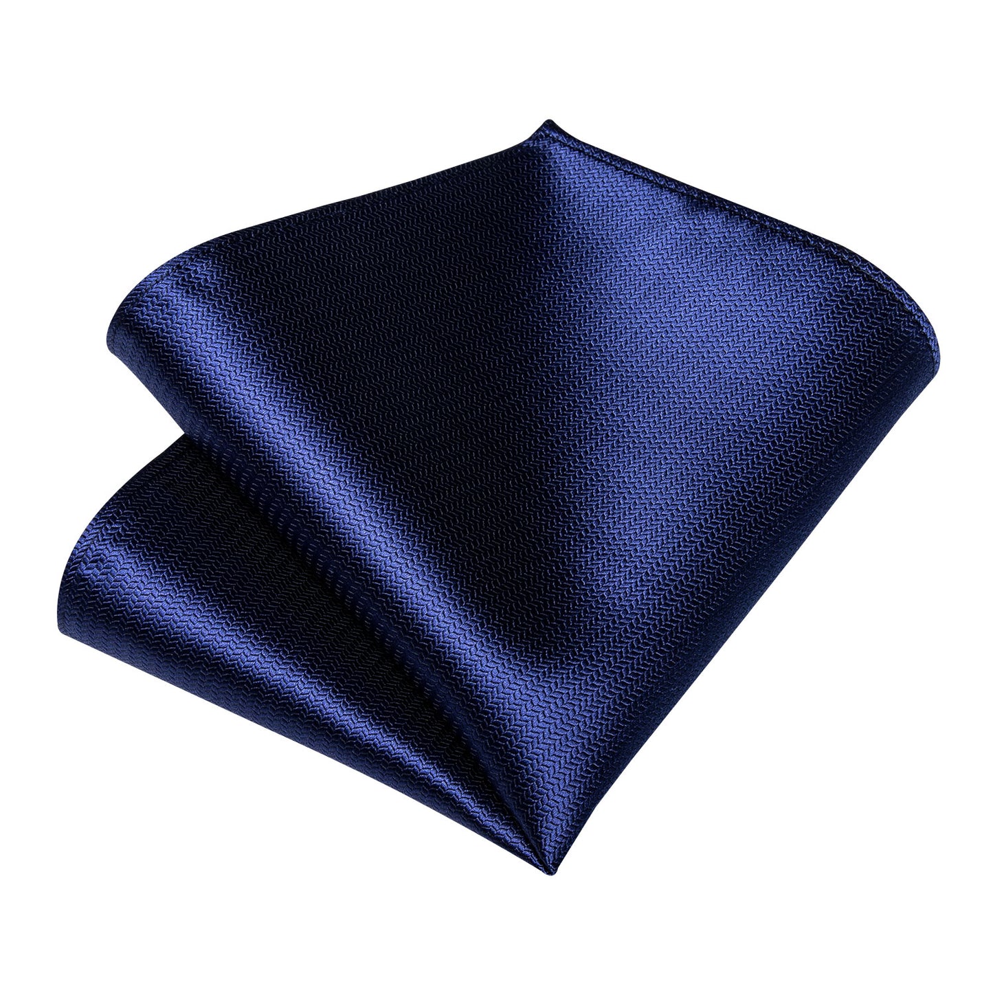 Dark Royal Blue Necktie, Pocket Square and Cufflinks